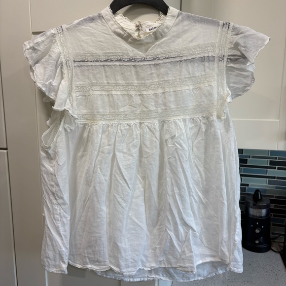 Reformation Dahlia Lace Top - Picture 4 of 7